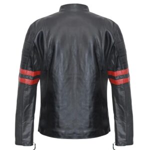 Men Hybrid Mayhem Sheepskin Leather Jacket