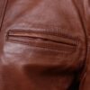 Men Tom Hardy Bane Leather Trench Coat - Image 4