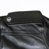 Men Slim Fit Biker Style Leather Jacket - Image 3
