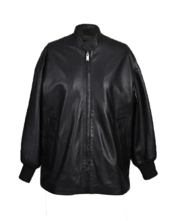 Women's Emma Boyfriend Sheepskin Leather Shirt Jacket