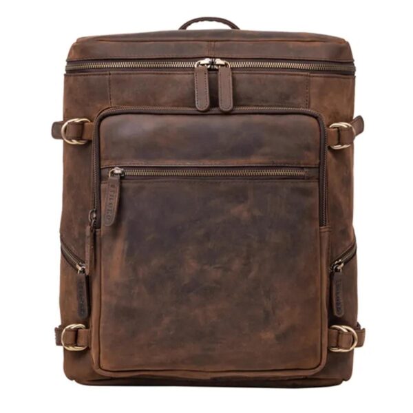 Men’s Business Laptop Backpack Zamora Brown Bag - Image 5