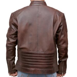 Vintage Streetwear Retro Biker Leather Jacket