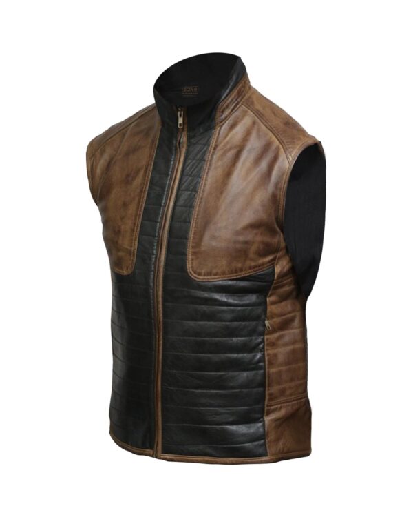 Austin Leather Vest - Image 3