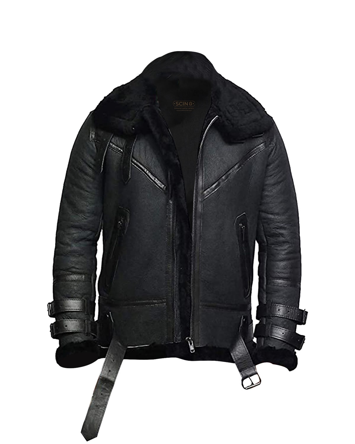 Men’s B3 Bomber – RAF Aviator Leather Jacket