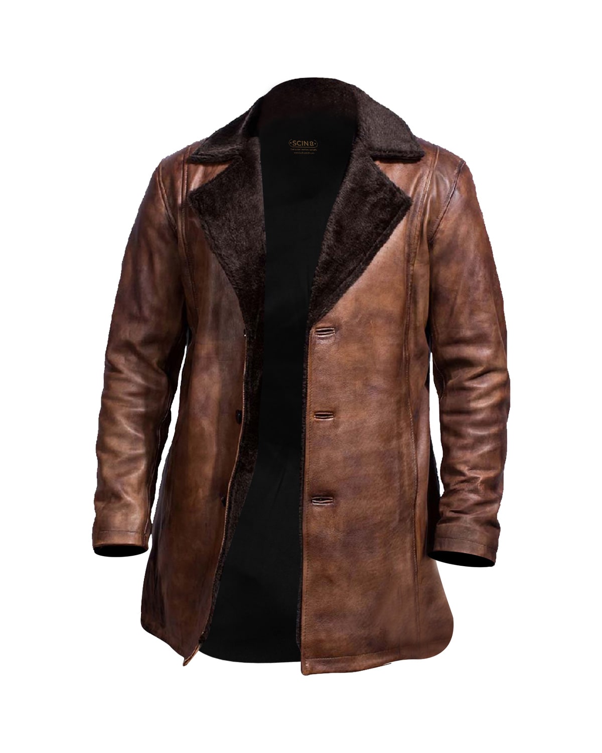 Wade Fur Leather coat