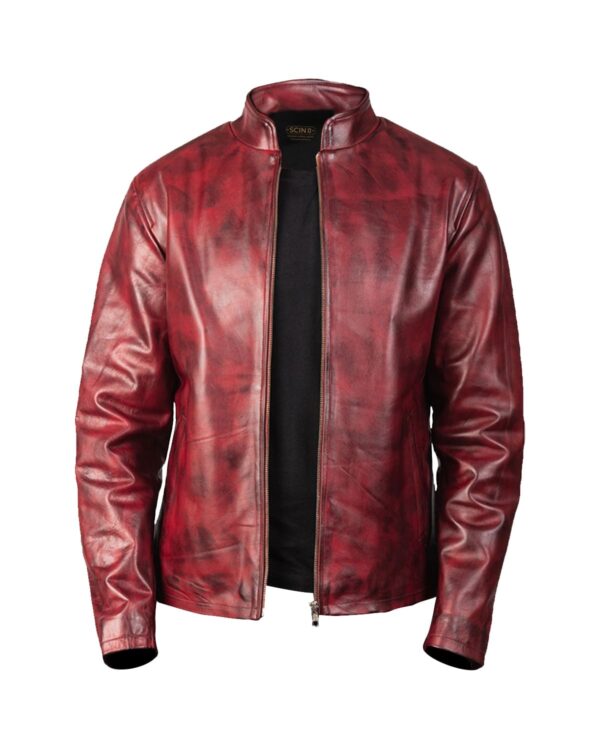 Cory Biker Leather Jacket