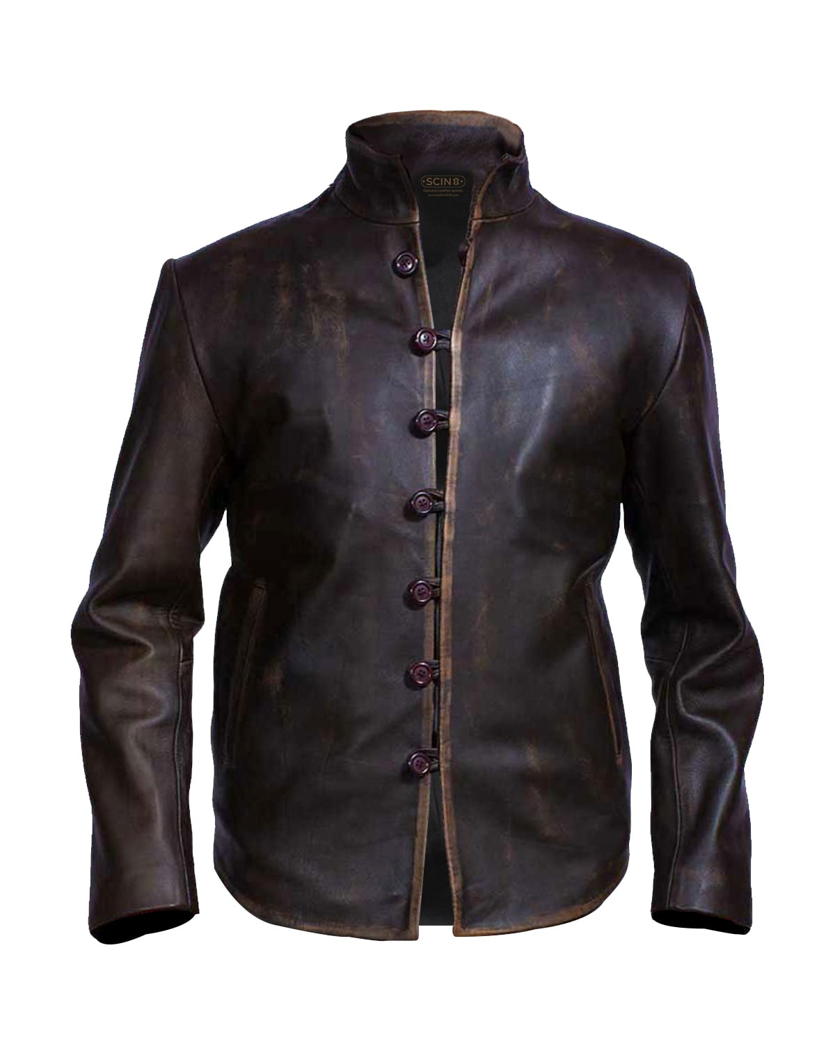 Brent Biker Leather Jacket