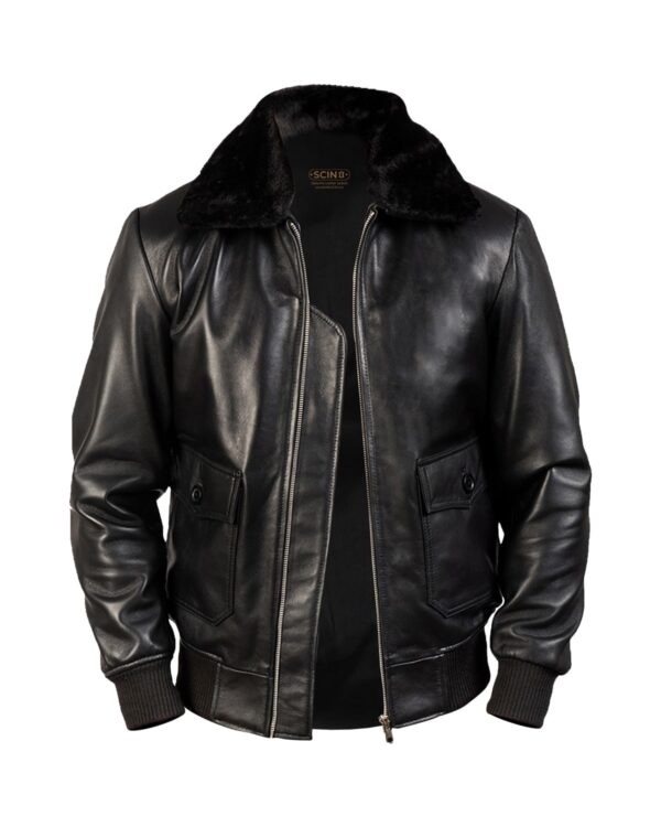 Men's G-1 Bomber Leather Jacket