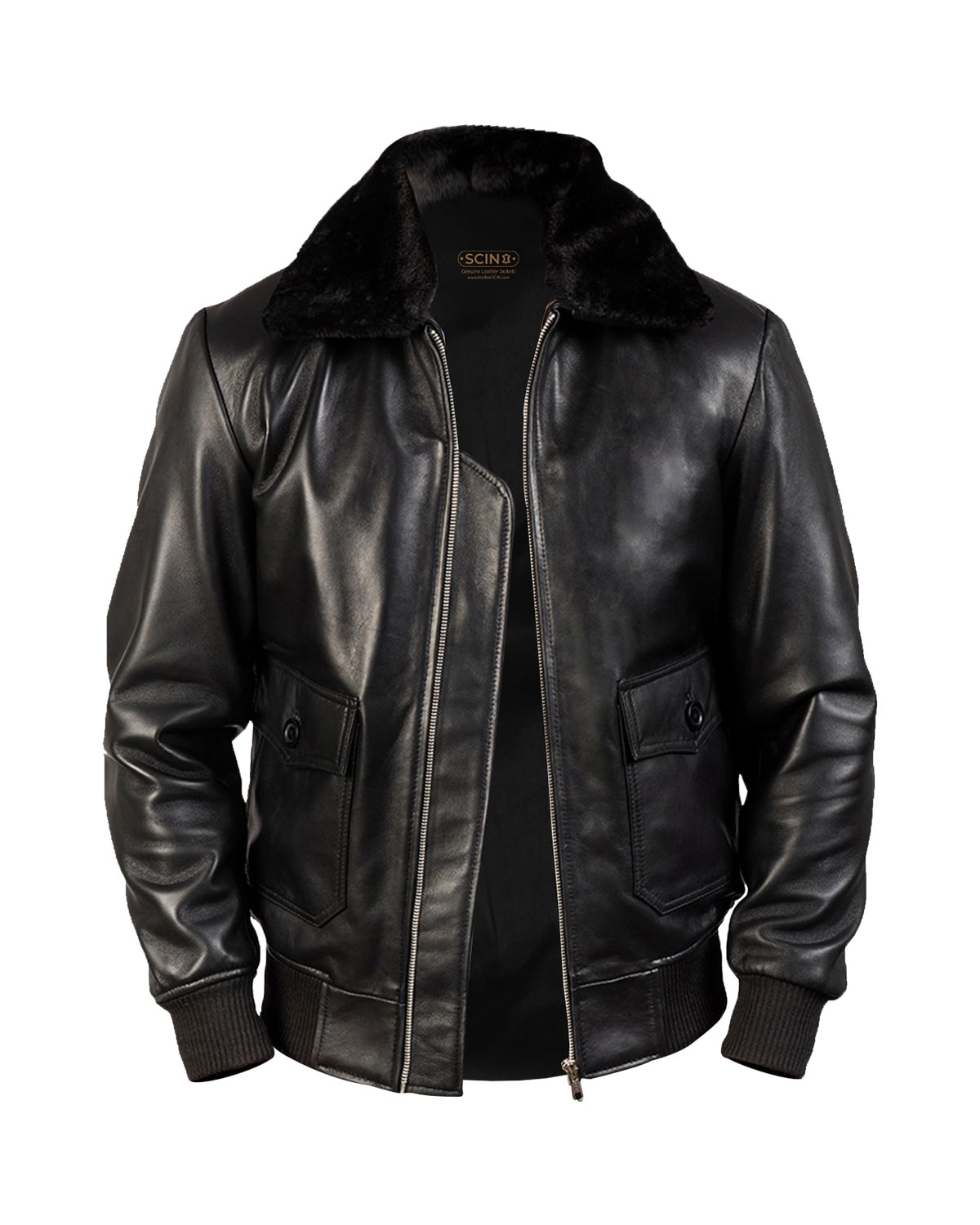 Men’s G-1 Bomber Leather Jacket