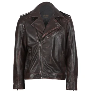 Liam Biker Leather Jacket