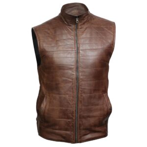 Paul Leather Vest