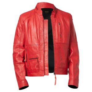 Mike Classic Biker Leather Jacket
