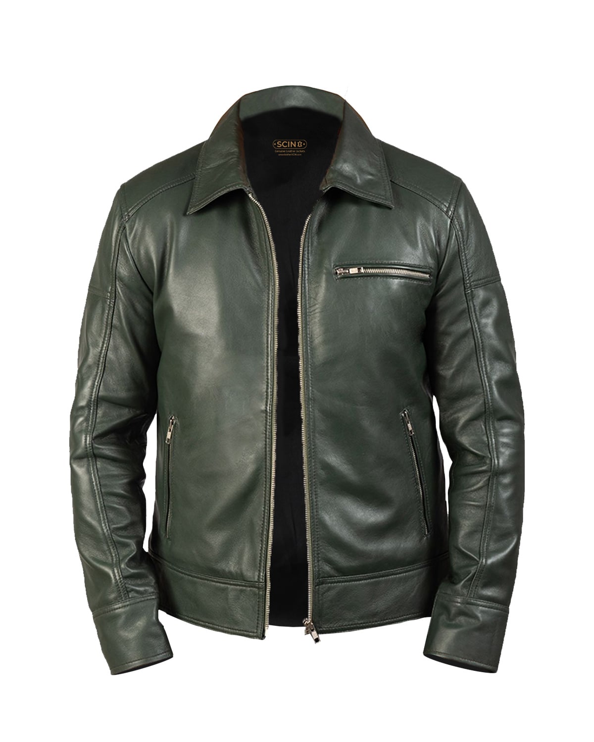 Morris Biker Leather Jacket