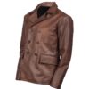 Naval Leather Peacoat - Image 3