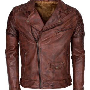 Sam Brando Biker Leather Jacket