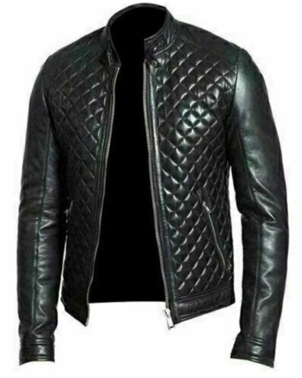 Lucca Cafe Racer Leather Jacket