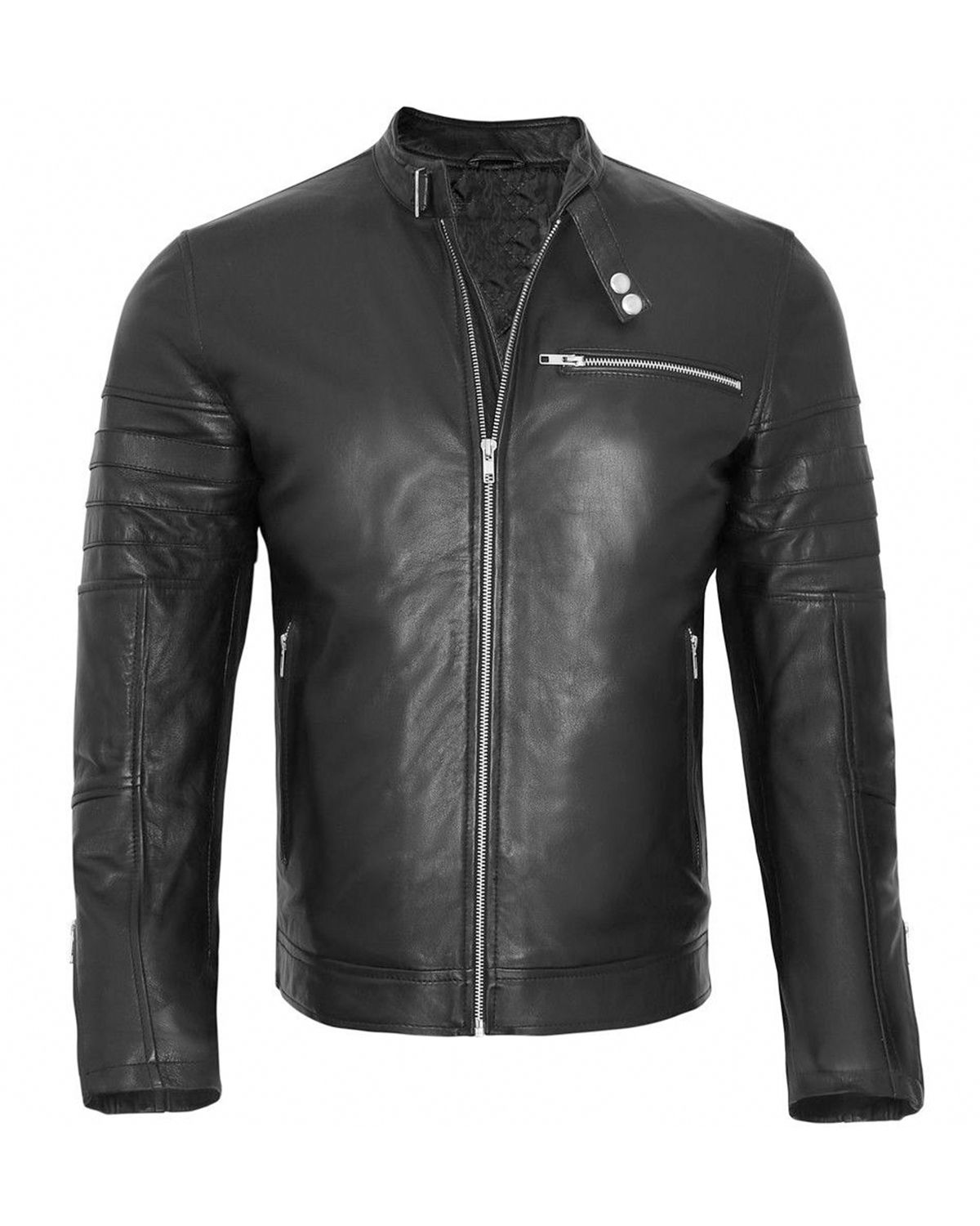 Bruce Biker Leather Jacket