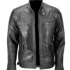Skull Rider Biker Leather Jacket
