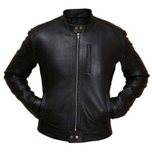Onyx Sheepskin Leather Jacket
