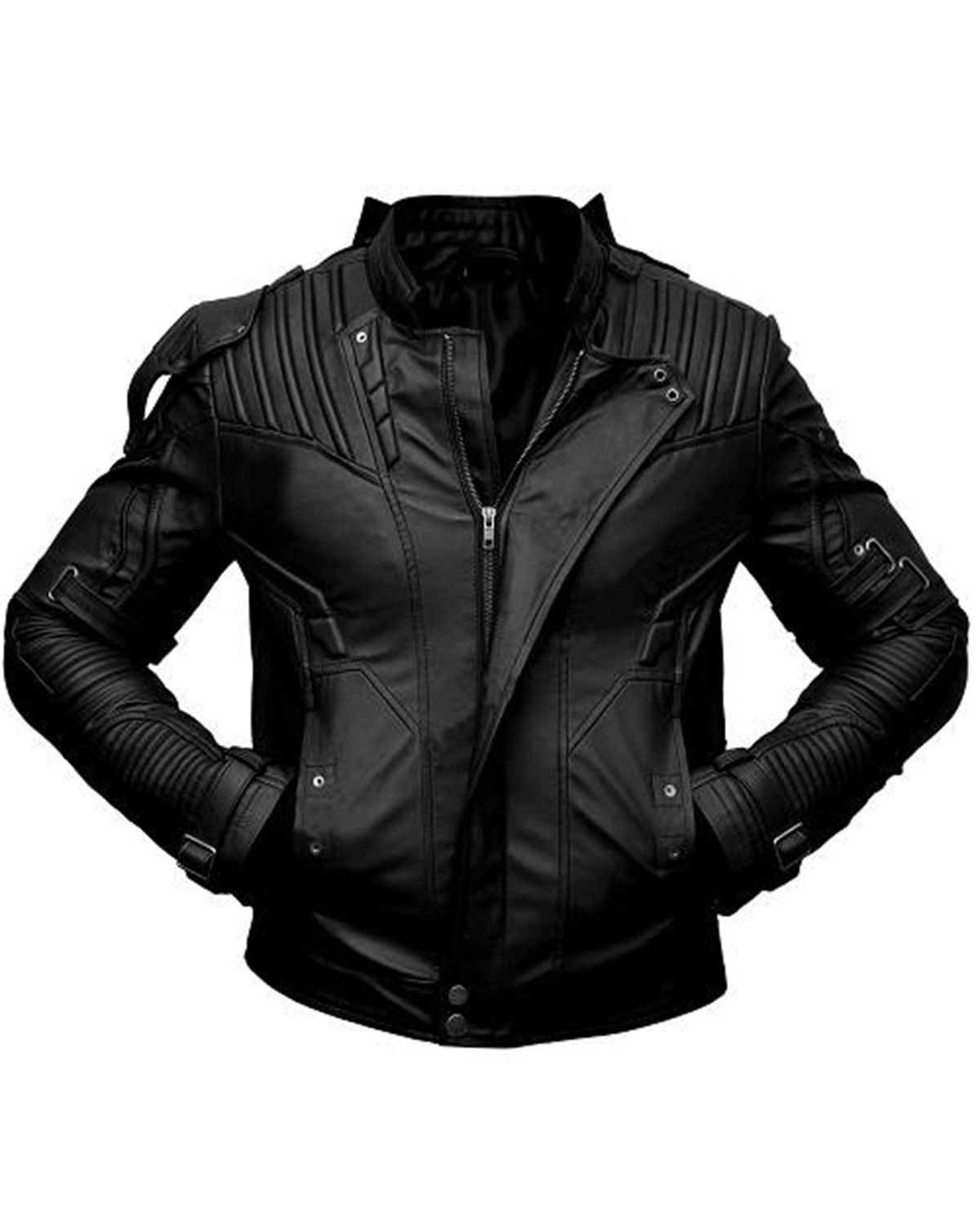 Asher Biker Leather Jacket