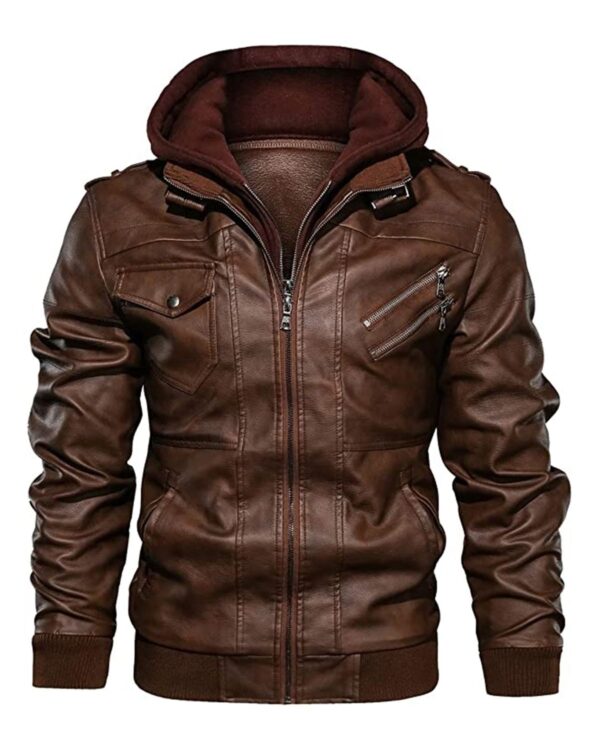 Ronald Biker Leather Jacket