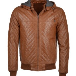 Tom Bomber Leather Jacket