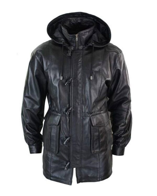 Joseph Hooded Long Duffle Coat