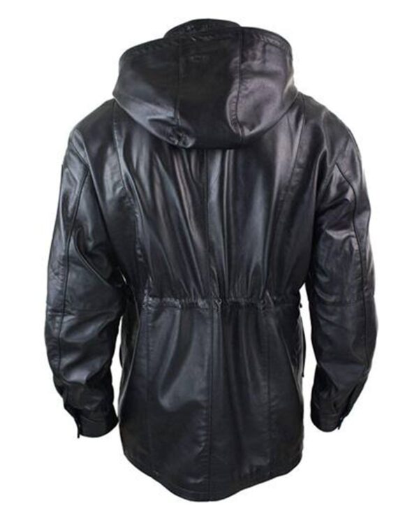 Joseph Hooded Long Duffle Coat - Image 4