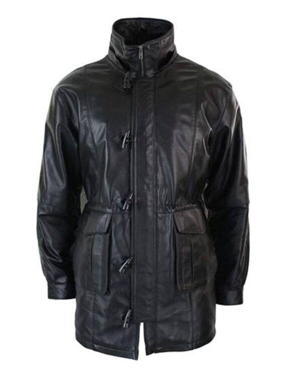 Joseph Hooded Long Duffle Coat - Image 3