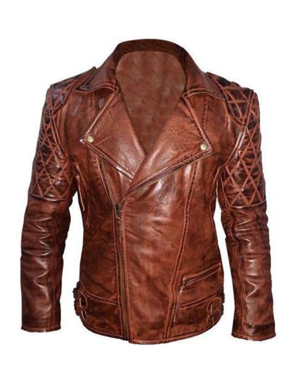 Greta Biker Leather Jacket