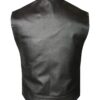 Maxwell Biker Leather Vest - Image 4