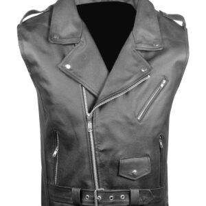Jim Classic Leather Vest