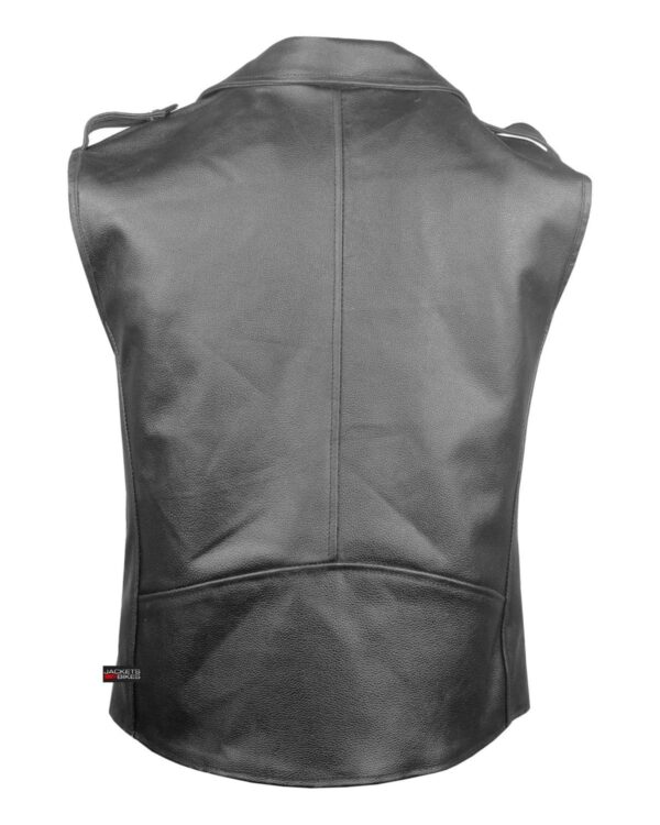 Jim Classic Leather Vest - Image 4