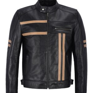 Evan Biker Leather Jacket