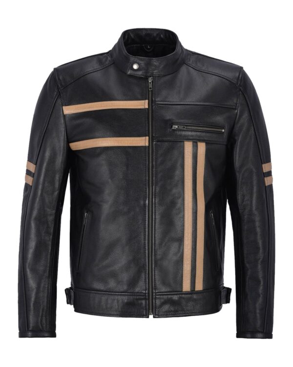 Evan Biker Leather Jacket