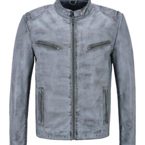 Retro Biker Leather Jacket