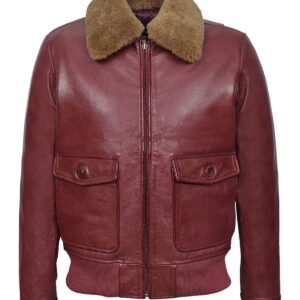 Kevin Bomber Leather Jacket