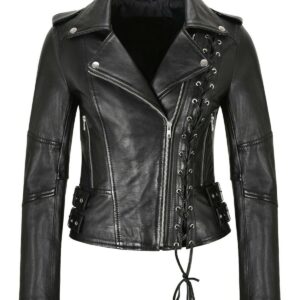 Pixie Biker Leather Jacket