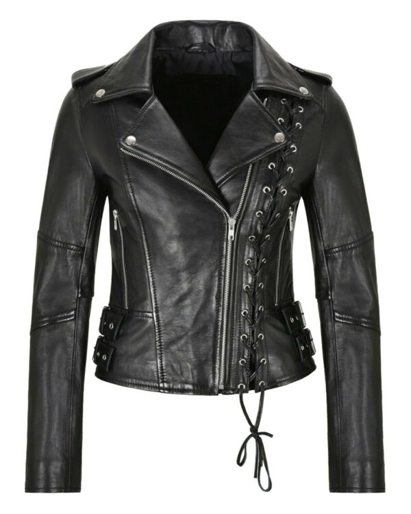 Pixie Biker Leather Jacket