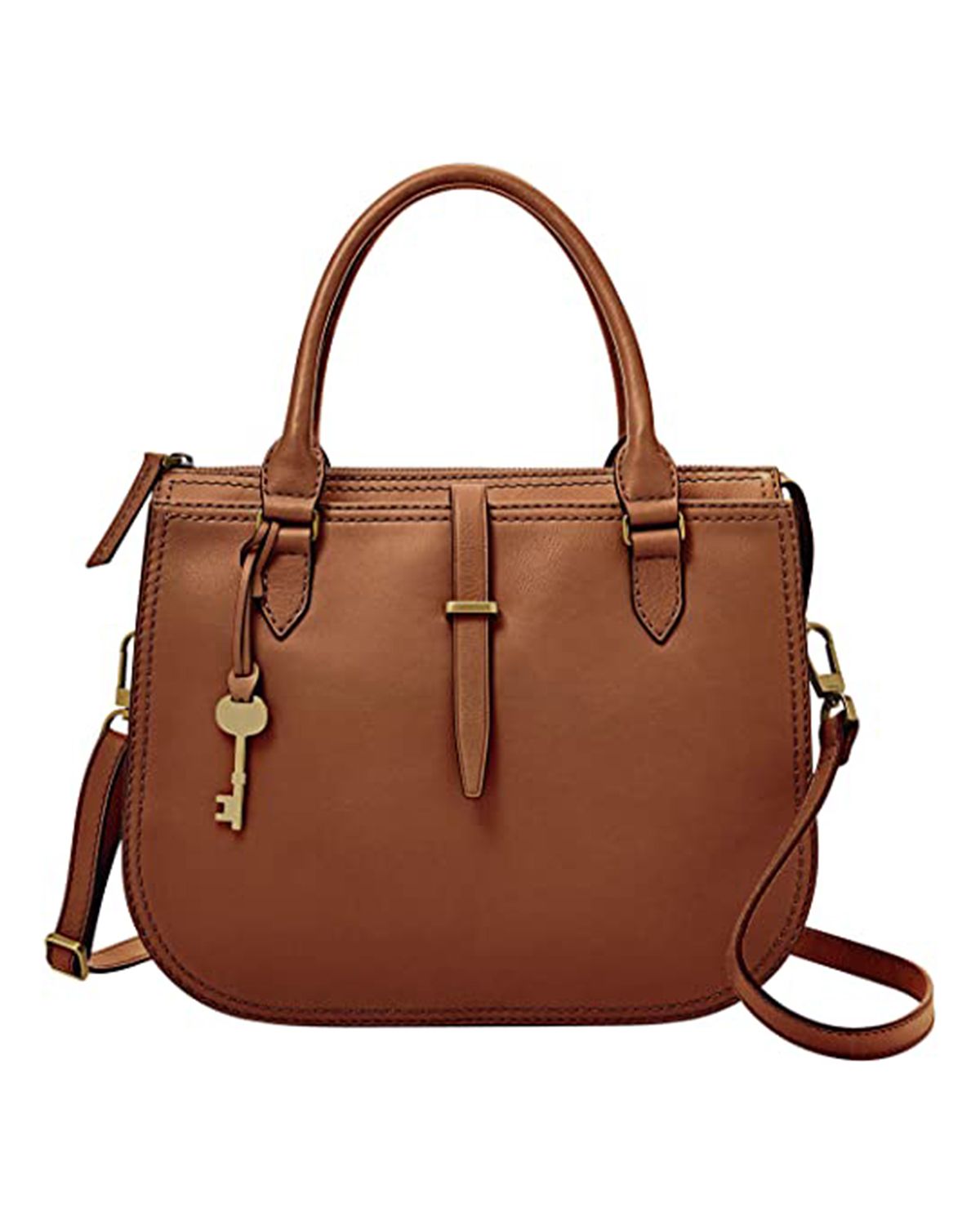 Women’s Brown Real Leather Handbag by BUNERI