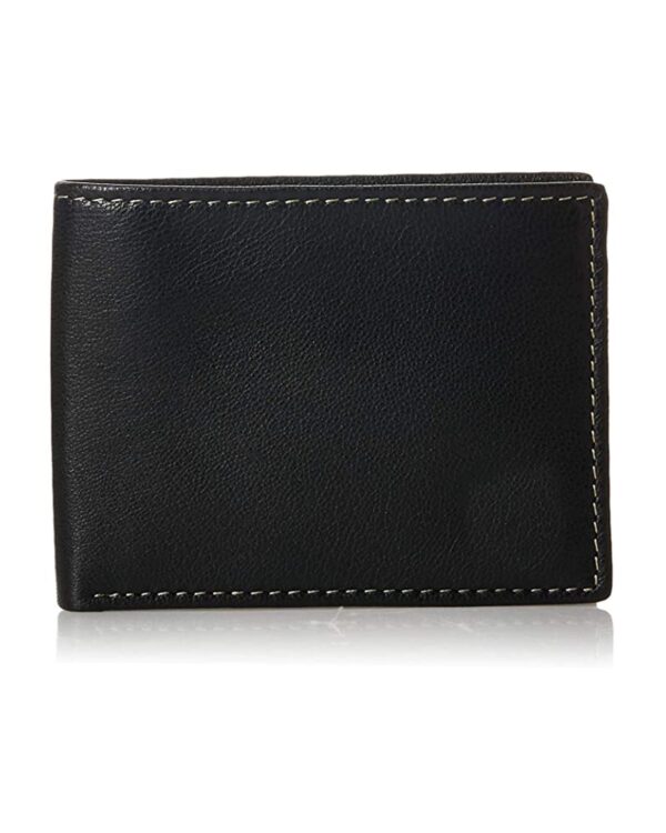 Men's Bifold Closure Genuine Leather Wallet by BUNERI