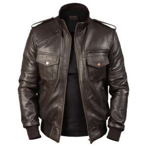 Frank Bomber Leather Jacket