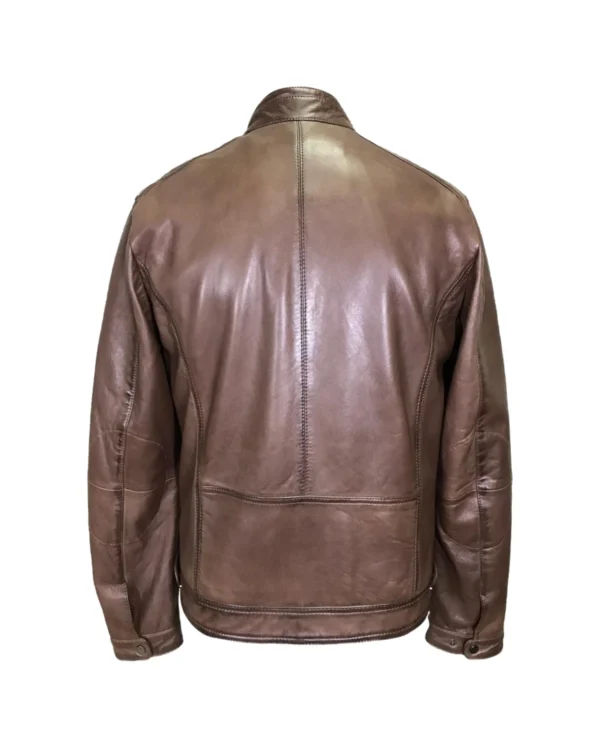 Skylar Biker Leather Jacket - Image 3