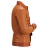 Luke Biker Leather Jacket - Image 3