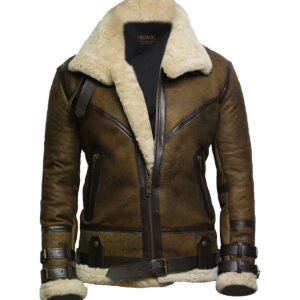 Blake Bomber Leather Jacket