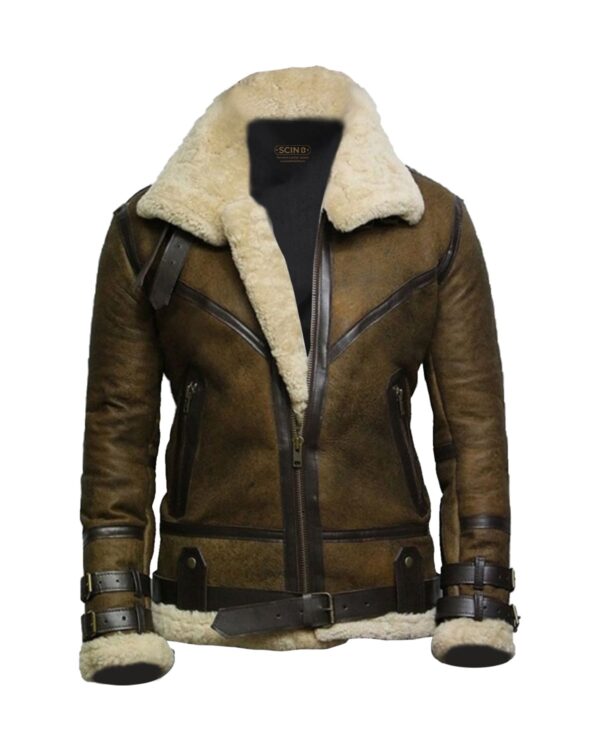 Blake Bomber Leather Jacket