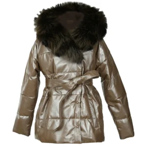 Women Hooded Puffer Short Coat