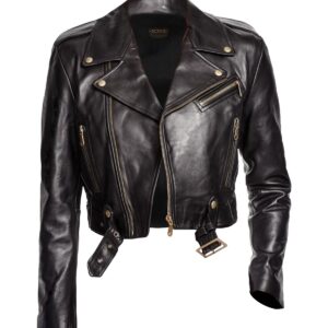 Zoe Biker Leather Jacket