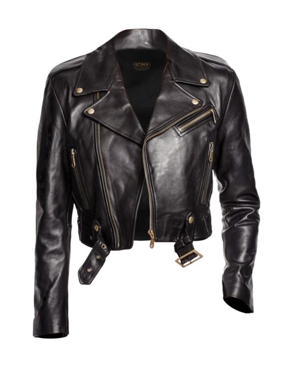 Zoe Biker Leather Jacket