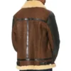 Men’s  Astell Shearling-Lined Leather Jacket - Image 3